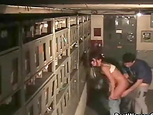 Teenagers Couple Quick Fuck In Basement