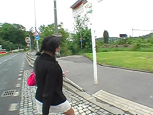 Point of view Blojwob In Public With A Kinky Stunner