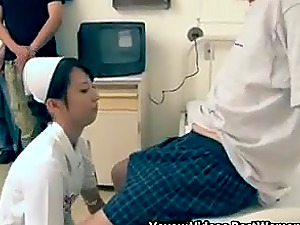 Japanese Asian Pretty Nurse Sex With Patients