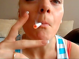 anastasia smoking